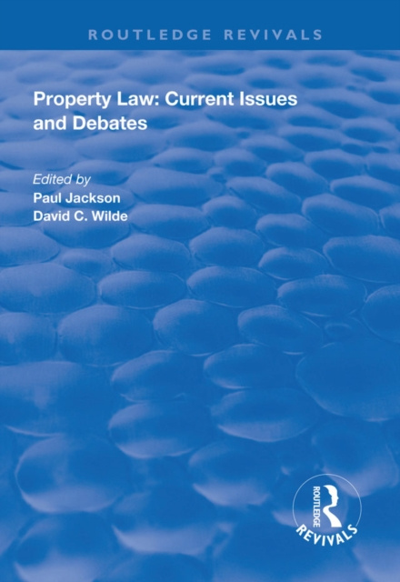 E-book Property Law: Current Issues and Debates Paul Jackson