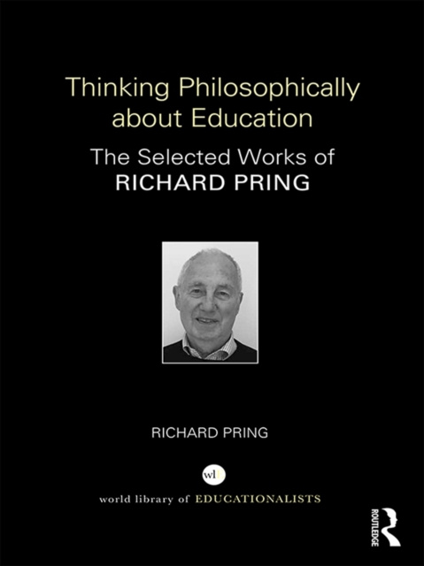 E-knjiga Thinking Philosophically about Education Richard Pring
