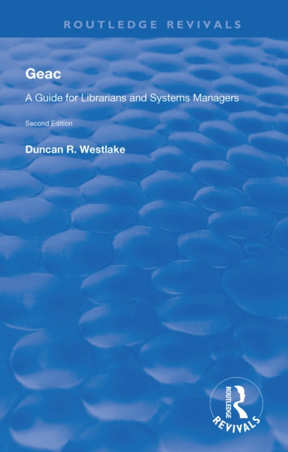 E-knjiga GEAC Duncan R Westlake