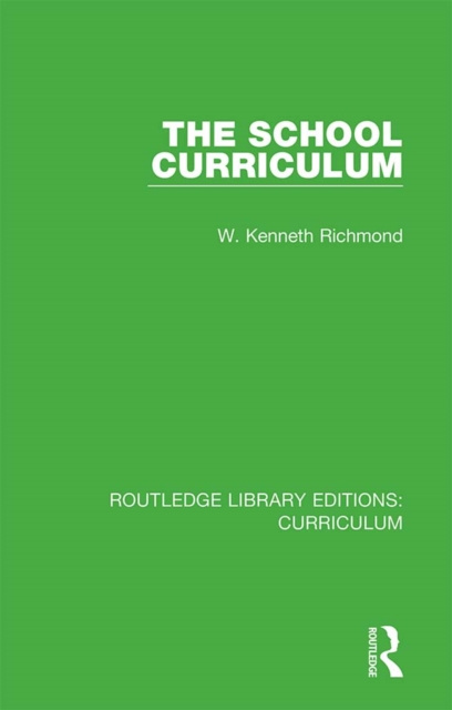 E-book School Curriculum W. Kenneth Richmond