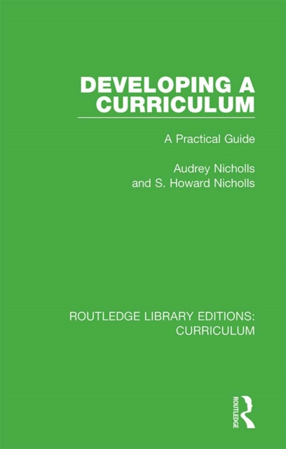 E-knjiga Developing a Curriculum Audrey Nicholls