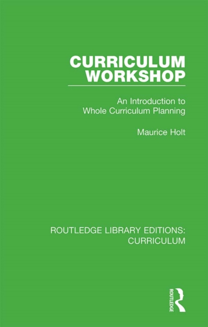 E-book Curriculum Workshop Maurice Holt