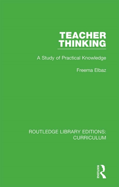 E-knjiga Teacher Thinking Freema Elbaz
