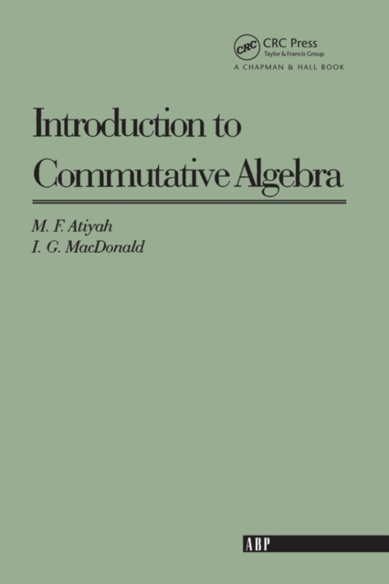 E-book Introduction To Commutative Algebra Michael Atiyah