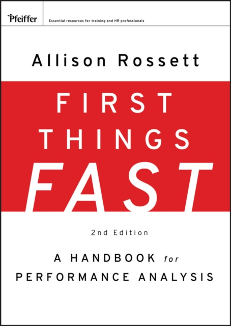 E-book First Things Fast Allison Rossett