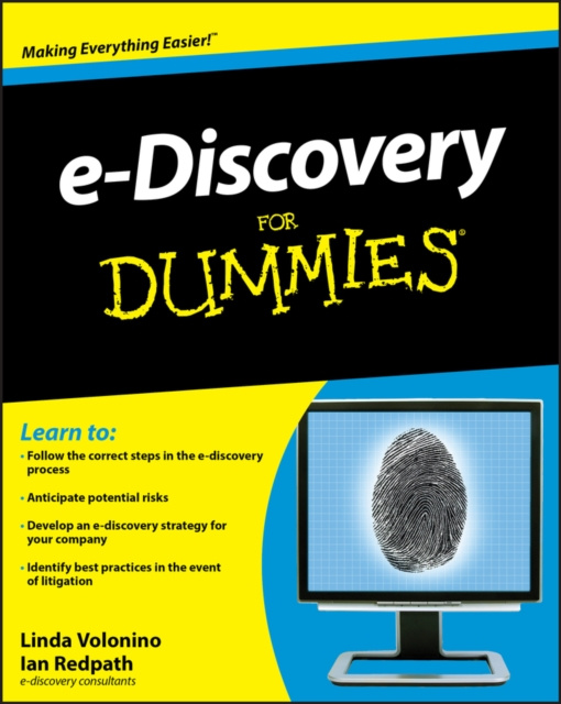 E-knjiga e-Discovery For Dummies Carol Pollard