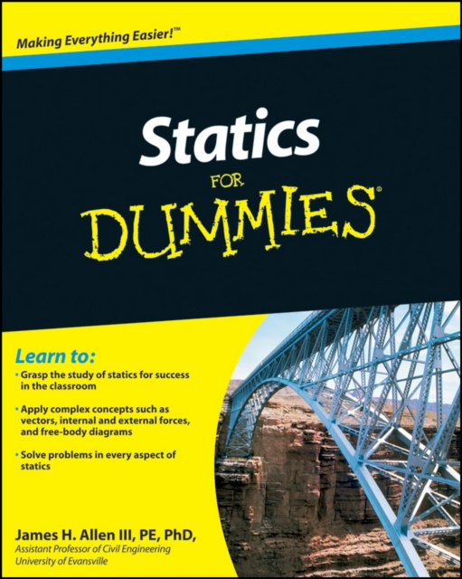 E-knjiga Statics For Dummies III James H. Allen