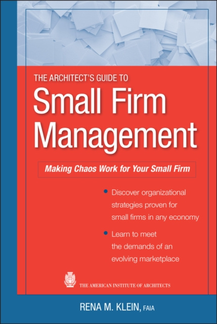 E-kniha Architect's Guide to Small Firm Management Rena M. Klein