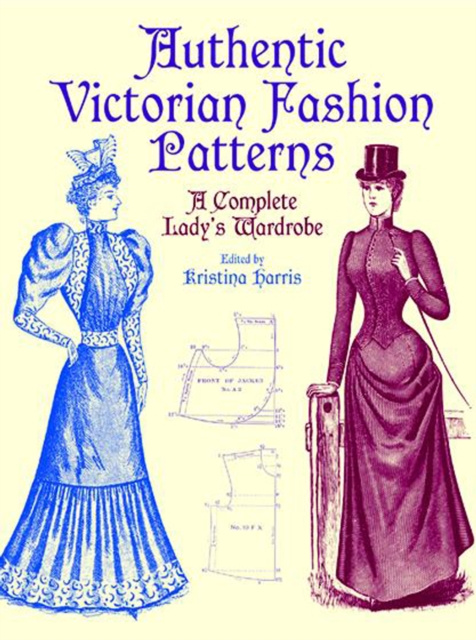 E-kniha Authentic Victorian Fashion Patterns Kristina Harris