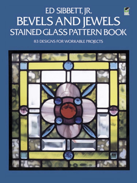 E-kniha Bevels and Jewels Stained Glass Pattern Book Ed Sibbett