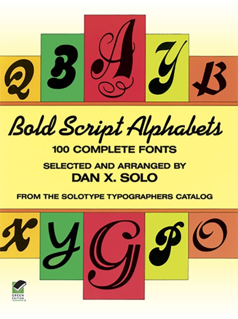 E-kniha Bold Script Alphabets Dan X. Solo