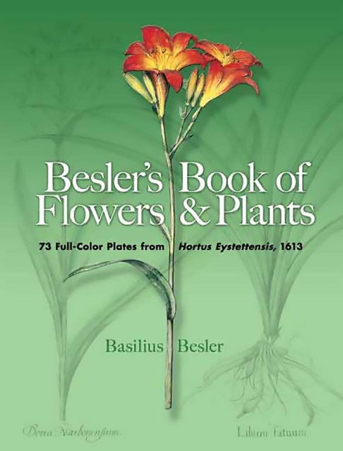 E-kniha Besler's Book of Flowers and Plants Basilius Besler
