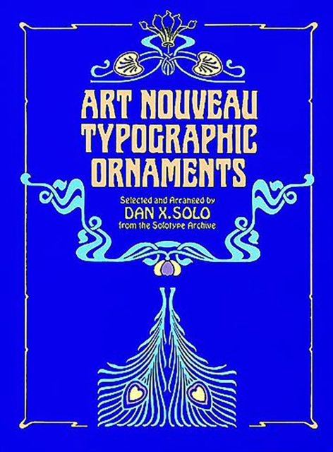 E-kniha Art Nouveau Typographic Ornaments Dan X. Solo