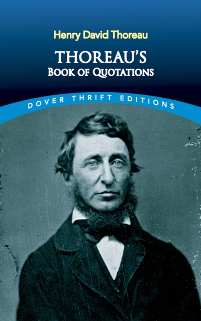 E-book Thoreau's Book of Quotations Henry David Thoreau
