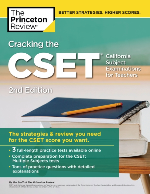 E-kniha Cracking the CSET (California Subject Examinations for Teachers), 2nd Edition The Princeton Review