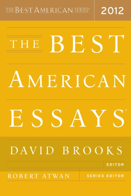 E-kniha Best American Essays 2012 David Brooks