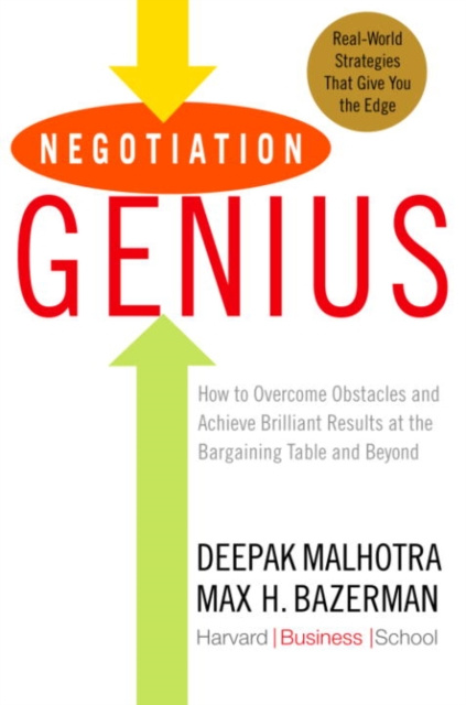 E-kniha Negotiation Genius Deepak Malhotra