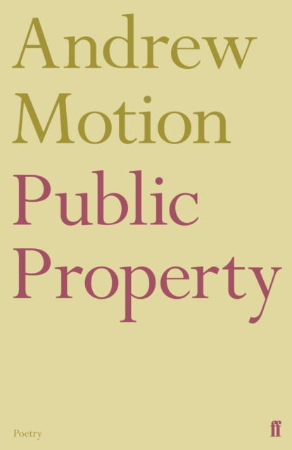 E-knjiga Public Property Andrew Motion