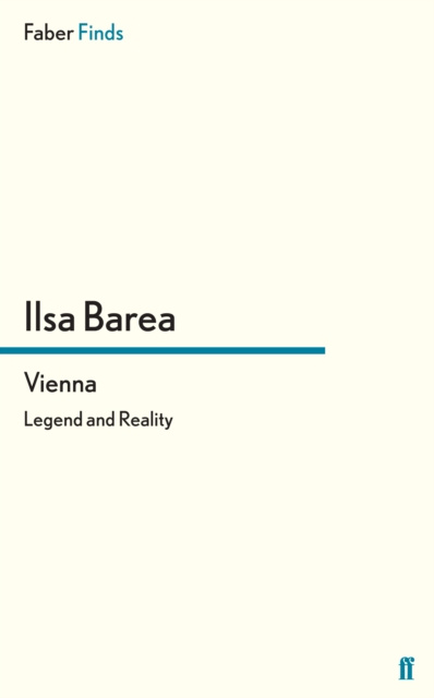 E-book Vienna Ilsa Barea