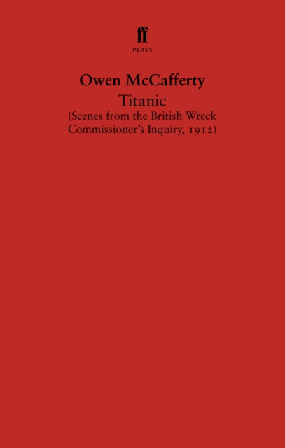 E-knjiga Titanic Owen McCafferty