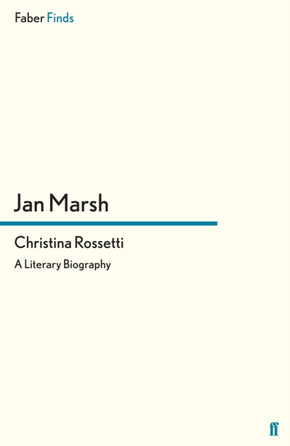 E-kniha Christina Rossetti Jan Marsh