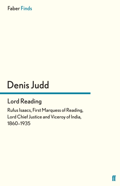 E-knjiga Lord Reading Denis Judd