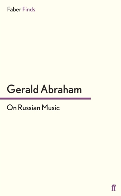 E-kniha On Russian Music Gerald Abraham