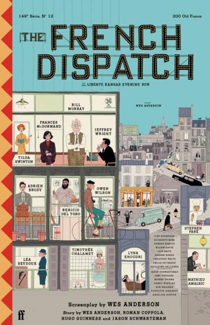 E-knjiga French Dispatch Wes Anderson