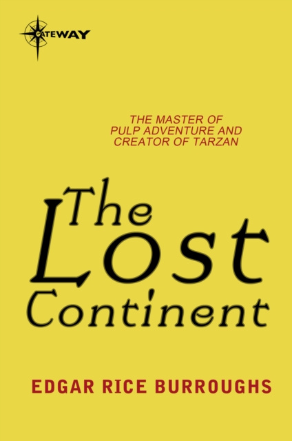 E-knjiga Lost Continent Edgar Rice Burroughs