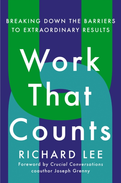 E-kniha Work That Counts Richard Lee