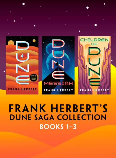 E-kniha Frank Herbert's Dune Saga Collection: Books 1-3 Frank Herbert