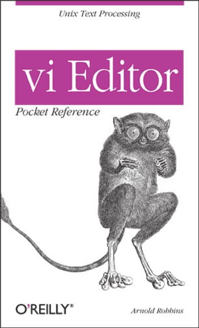 E-kniha vi Editor Pocket Reference Arnold Robbins