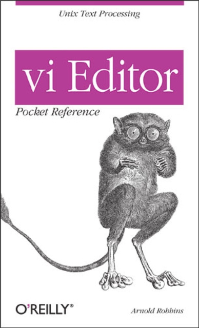 E-book vi Editor Pocket Reference Arnold Robbins
