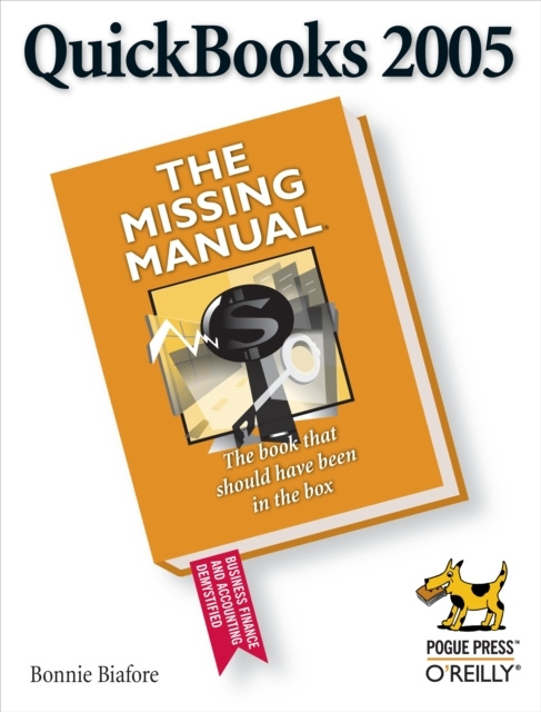 E-kniha QuickBooks 2005: The Missing Manual Bonnie Biafore