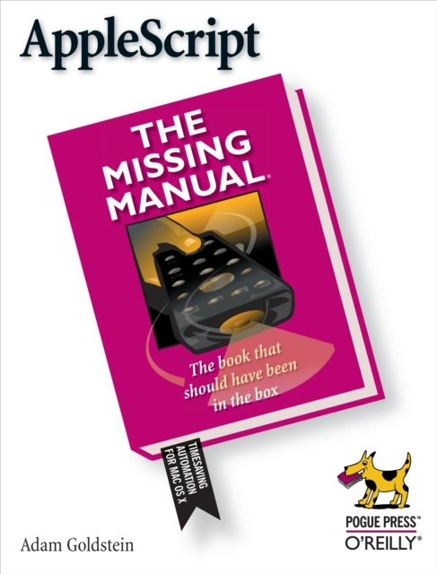 E-book AppleScript: The Missing Manual Adam Goldstein