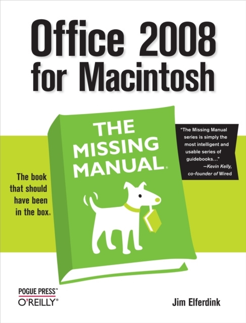 E-kniha Office 2008 for Macintosh: The Missing Manual Jim Elferdink