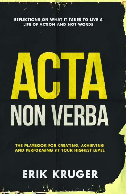 E-knjiga Acta Non Verba Erik Kruger