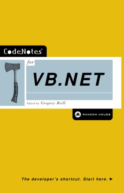 E-knjiga CodeNotes for VB.NET Gregory Brill