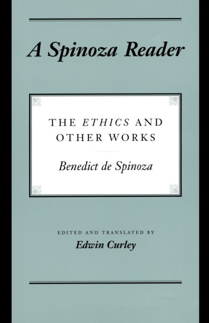 E-book Spinoza Reader Benedictus de Spinoza