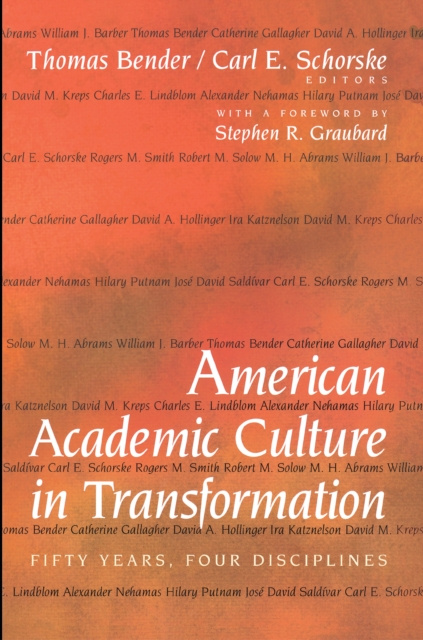 E-kniha American Academic Culture in Transformation Thomas Bender