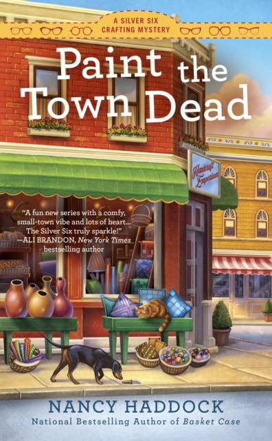 E-book Paint the Town Dead Nancy Haddock
