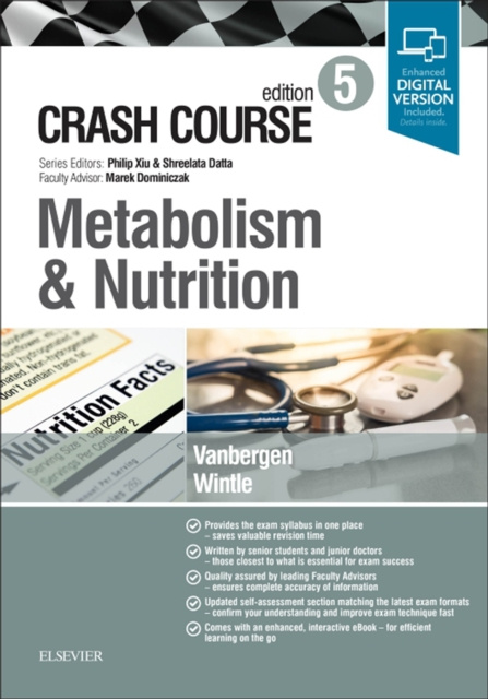 E-kniha Crash Course Metabolism and Nutrition Olivia Vanbergen