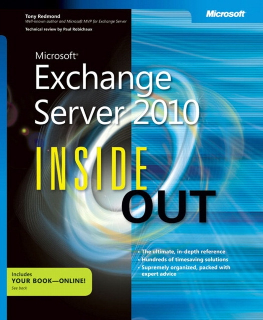 E-book Microsoft Exchange Server 2010 Inside Out Tony Redmond