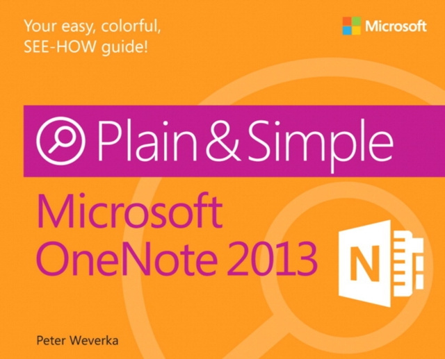 E-kniha Microsoft OneNote 2013 Plain & Simple Peter Weverka