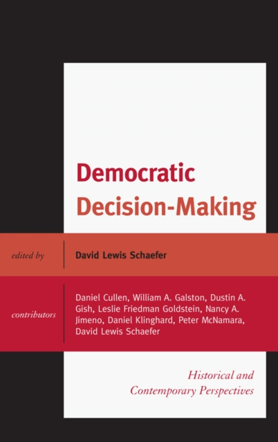E-knjiga Democratic Decision-Making David Lewis Schaefer
