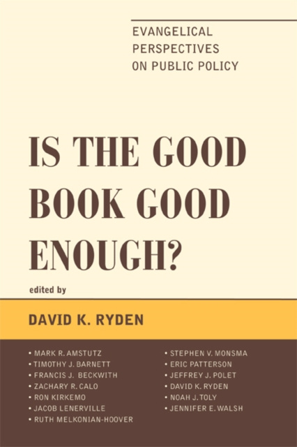 E-book Is the Good Book Good Enough? David K. Ryden
