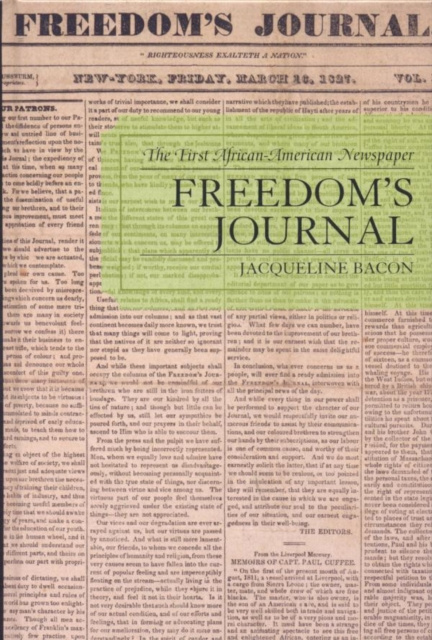 E-book Freedom's Journal Jacqueline Bacon