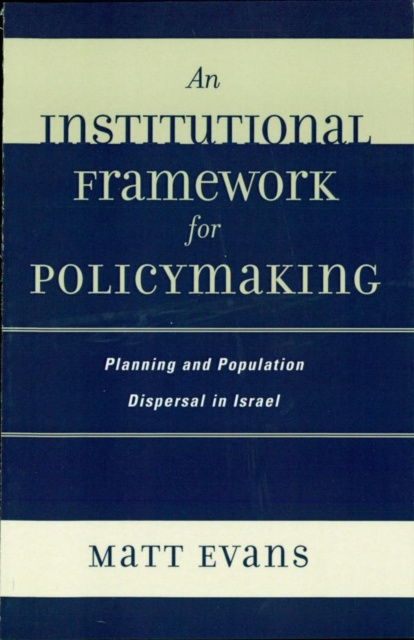 E-book Institutional Framework for Policymaking Matt Evans