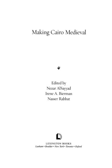 E-knjiga Making Cairo Medieval Nezar AlSayyad