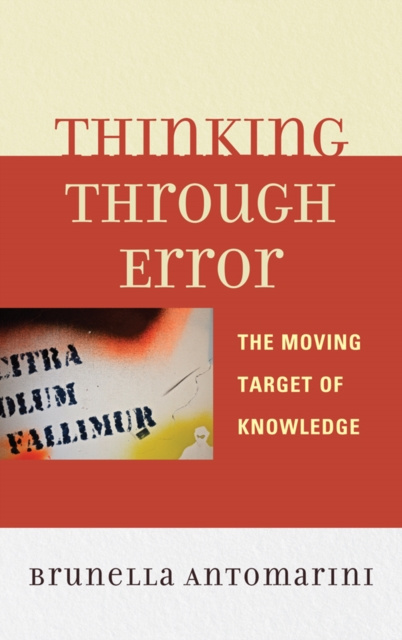 E-knjiga Thinking through Error Brunella Antomarini